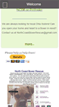Mobile Screenshot of northcoastboxerrescue.com